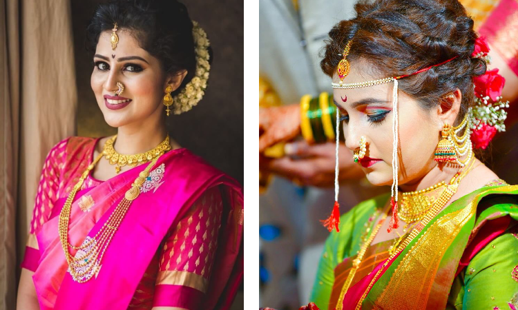 Royal Maharashtrian Bridal Makeup Look - royal maharashtrian bridal makeup
