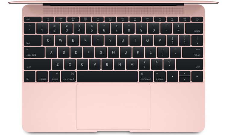 Macbook 12in m7: The Keyboard