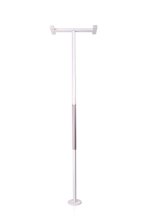 Stander Security Pole, Elderly Grab Bar and Bathroom Rail with Padded Handle - Best Shower Standing Handle